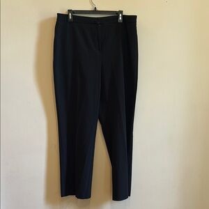 212 Collection Pants Size 16 Black Stretch Trousers Casual Fancy Women's